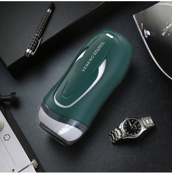 RENDS - VENENO Moaning Interactive Heating Vibration Mastubator Cup (Chargeable - Green) RENDS - VENENO Moaning Interactive Heating Vibration Mastubator Cup (Chargeable - Green)
